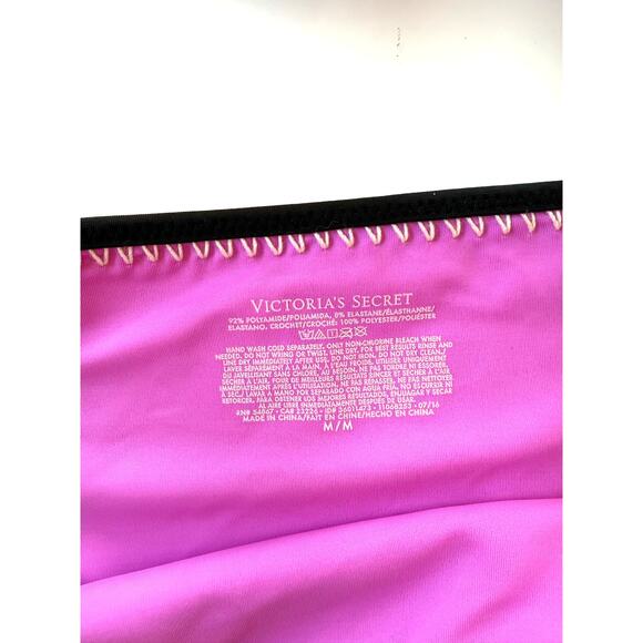 VICTORIA’S SECRET swimsuit bikini set 34D Top M Bottom - Picture 4 of 5